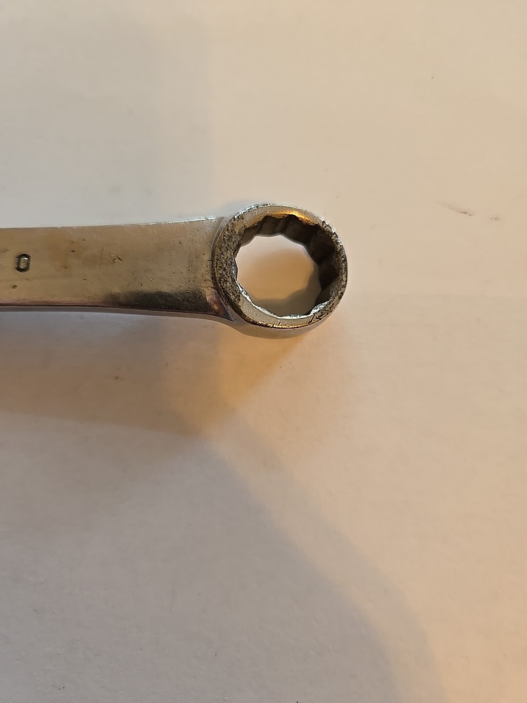 Snap On 9/16″ 12PT Short Chrome Combination Wrench OEX180