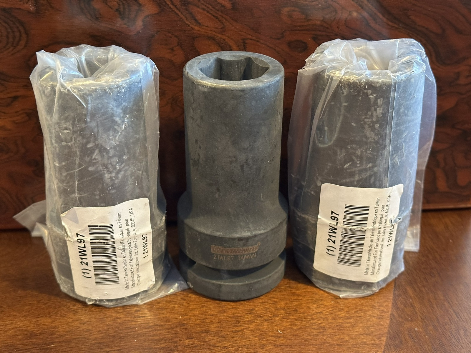 Westward 21WL97 1” Drive 26mm 6-Point Deep Impact Socket – New – 3 Count