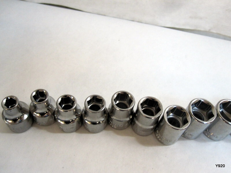 Craftsman set of 17pcs 6 point 6-22mm