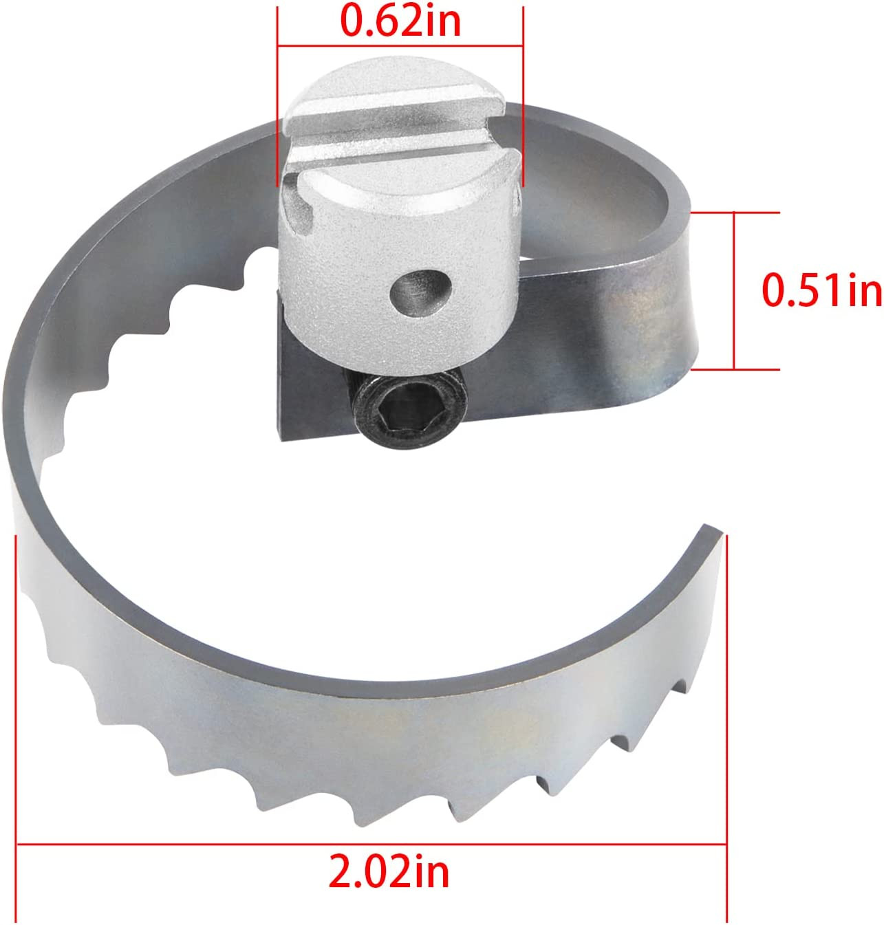 2″ Spiral Cutter,For Ridgid K-50 K-400 K-3800 Drum/Sectional Machine 63025 T-209