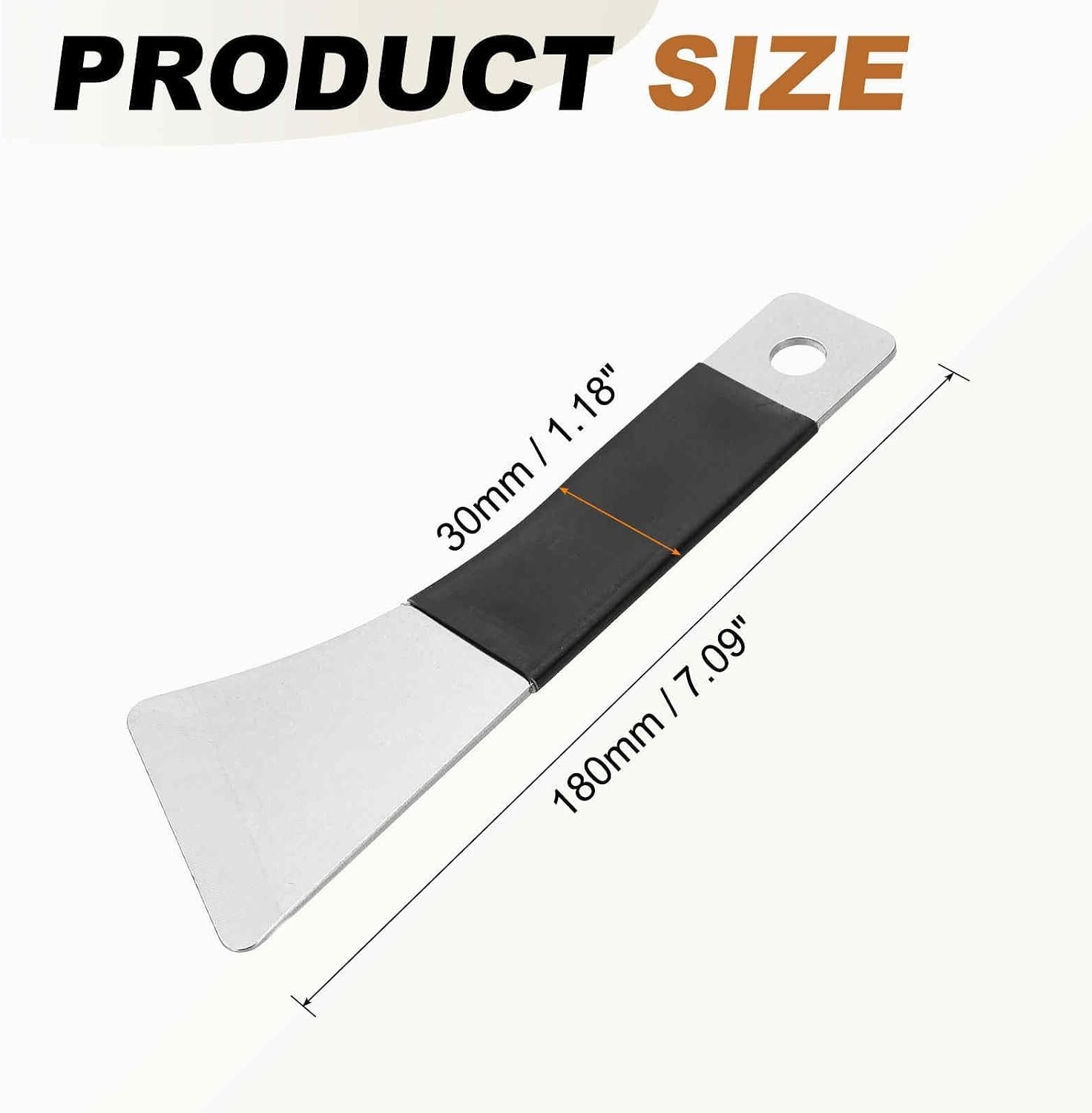 Durable Pry Bar Tool for Safe Disassembly of Car Trim and Panels – Black