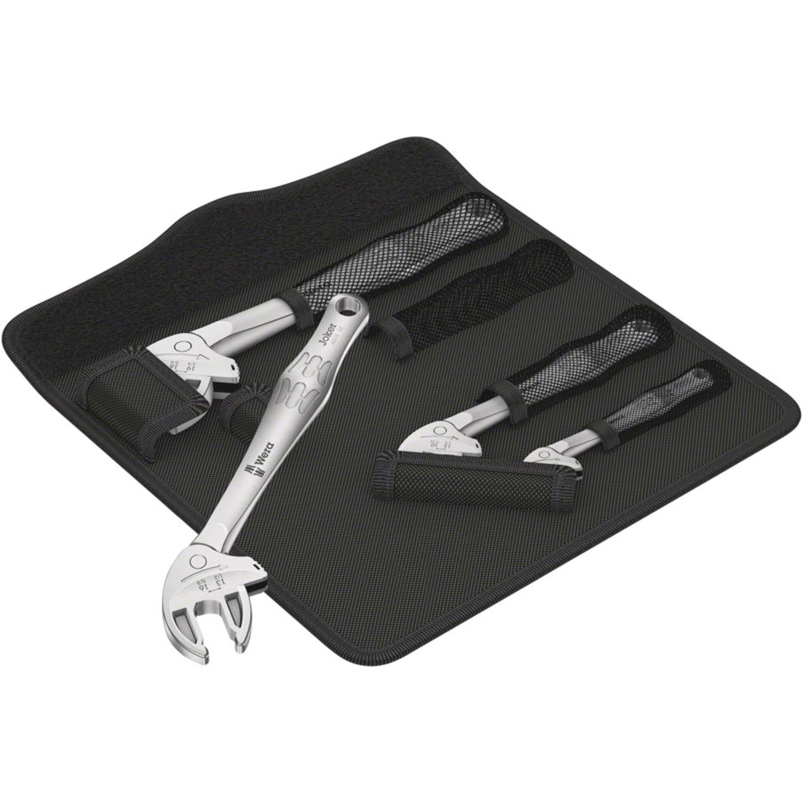Wera Joker Self-Setting Set Included Size: XS-S-M-L and Pouch 05020110001