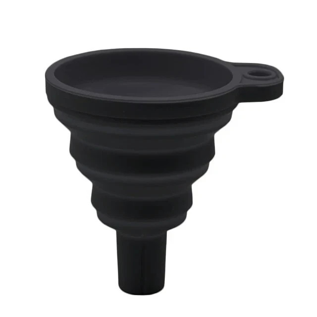 Foldable Silicone Car Engine Funnel for Engine Oil Petrol Washer Liquid