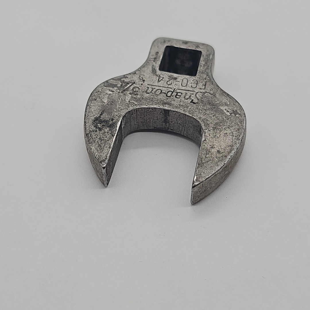 Snap On FCO24 3/8″ Drive 3/4 Opening Crow Foot Wrench USA Vintage Open End