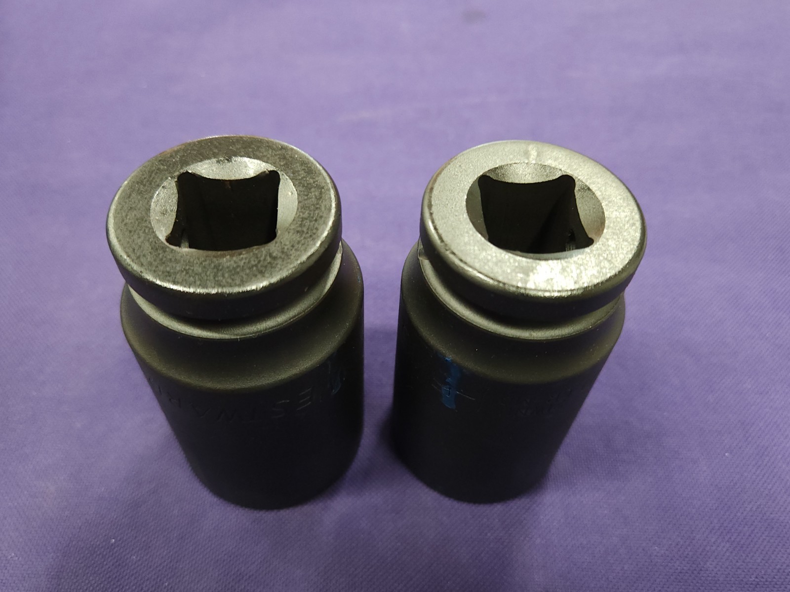 Westward 35HU98 13PC Deep Impact Socket Set w/ Metal Box! Great Condition!