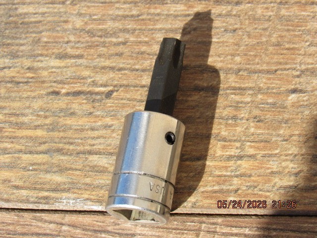 SNAP ON 3/8″ DRIVE FTX45A T45 T-45 TORX BIT DRIVER REMOVER SOCKET UNDERLINE T 45