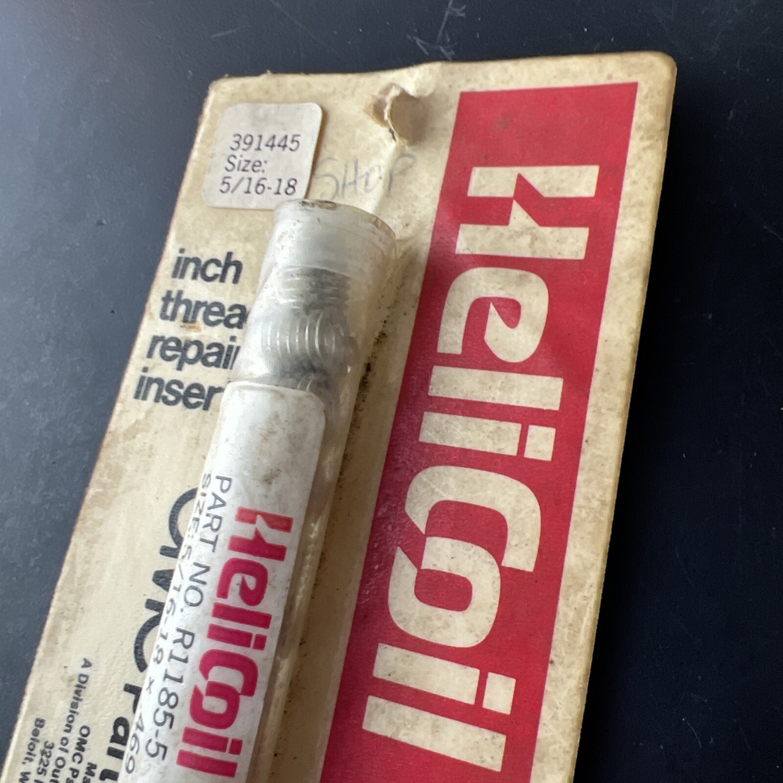 R1185 -10 5/8 -11 Inch HeliCoil Thread Repair Inserts Quanity 12