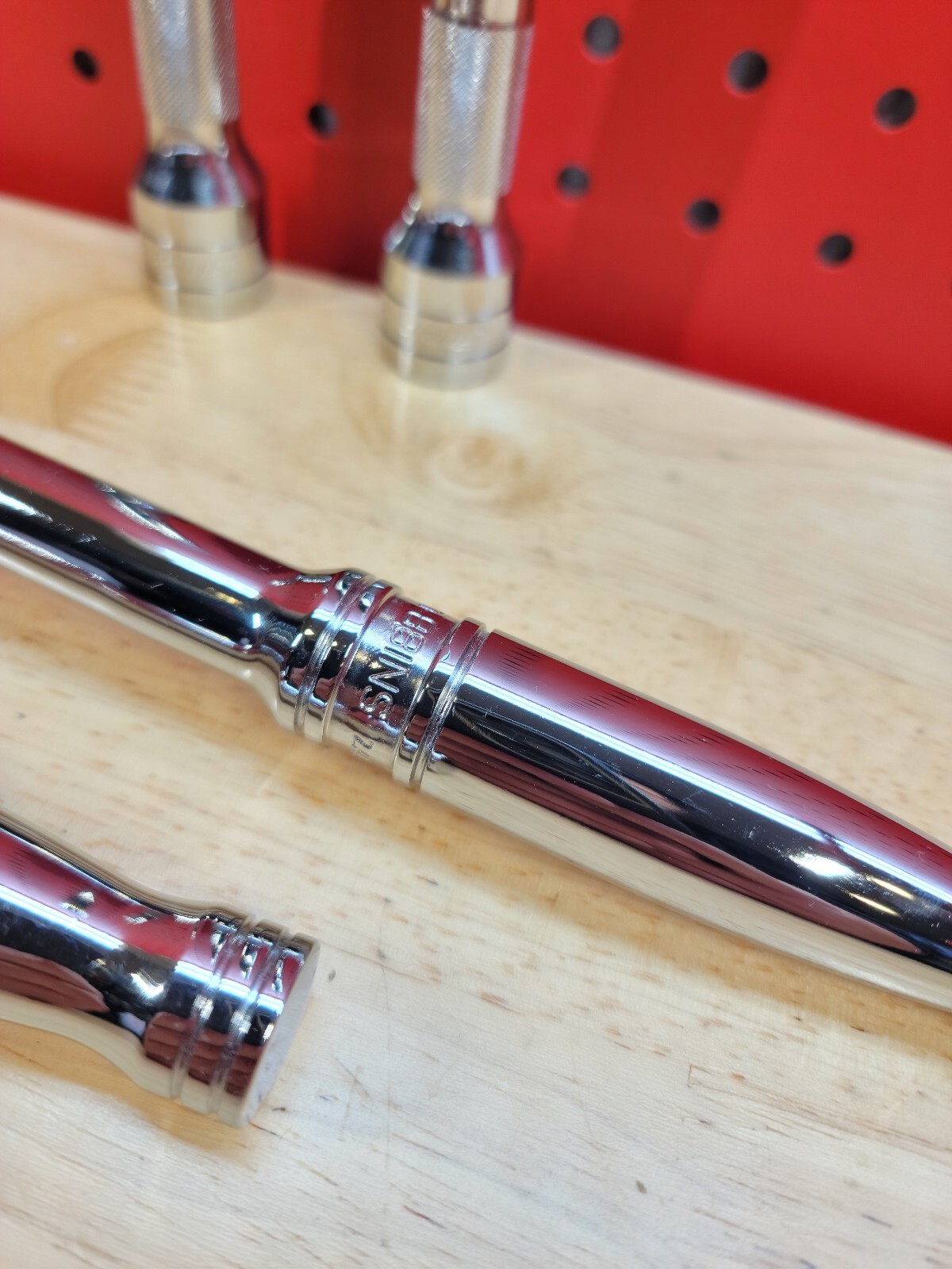 Snap-on Tools NICE S80A 1/2″ Ratchet SN18B 18″ Breaker Bar 5″ + 11″ Extensions
