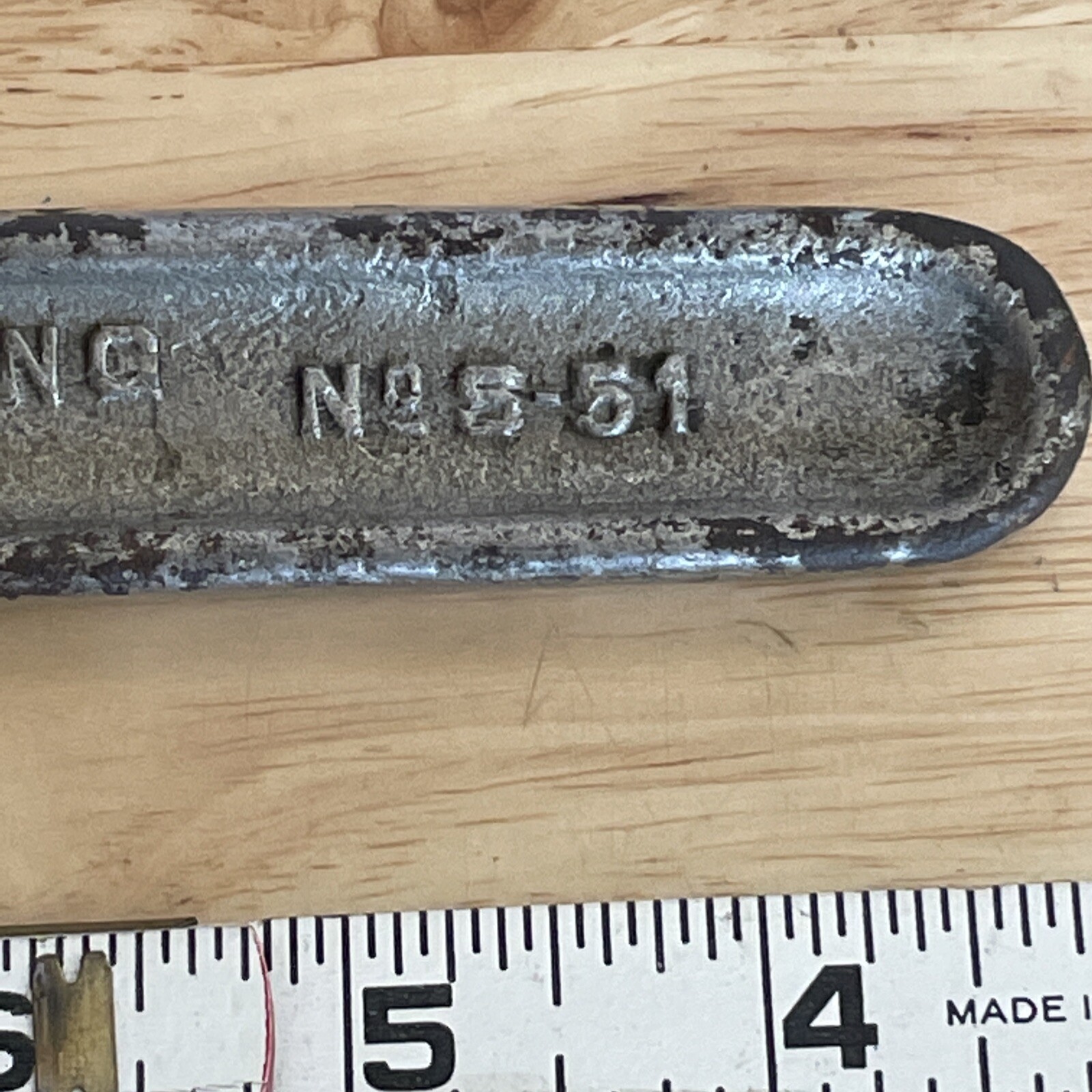 Armstrong S-51 ratchet wrench 1/2″ drive 10 inches long Vintage Chicago USA