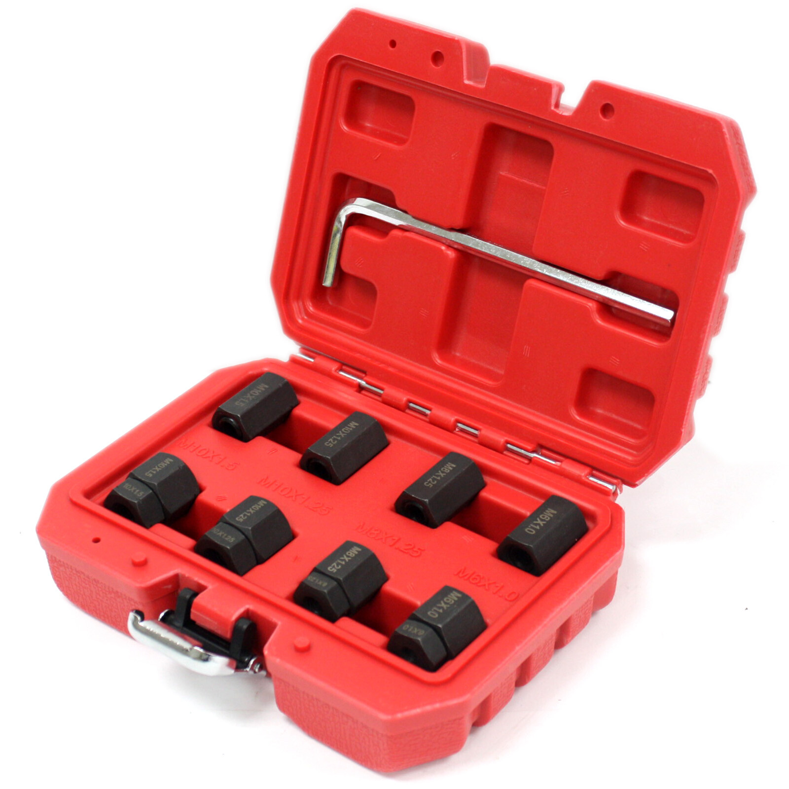 9 pc Stud Remover & Installer Thread Set M6 M8 M10 Metric No Thread Damage
