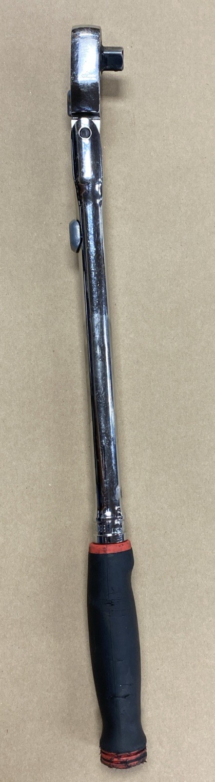 Snap-on SHX80B Locking Flex Head Ratchet 1/2″ Drive Red Soft Grip