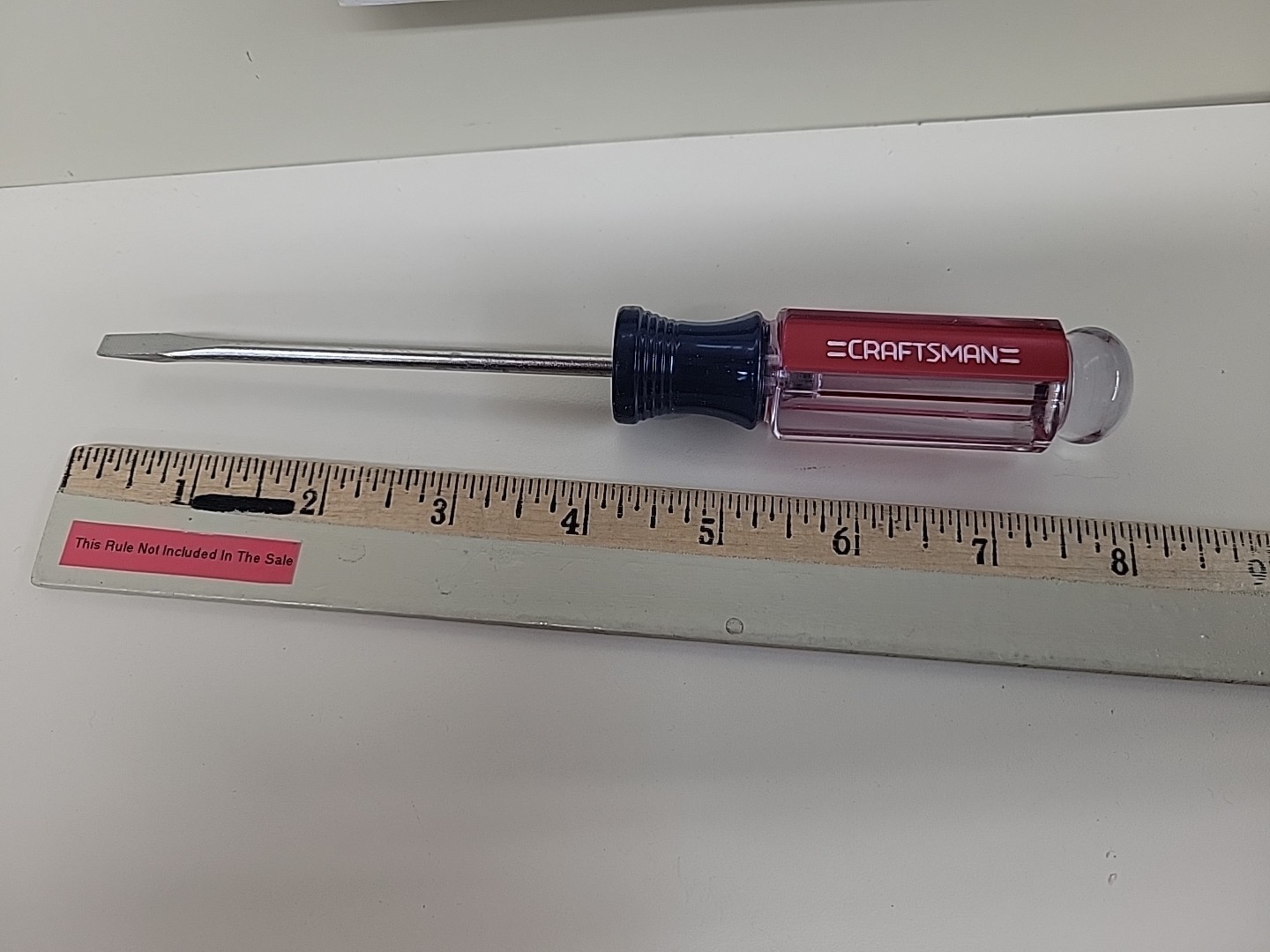 Craftsman 3/16″ Flat Tip Screwdriver 41247 WF New Old Stock USA