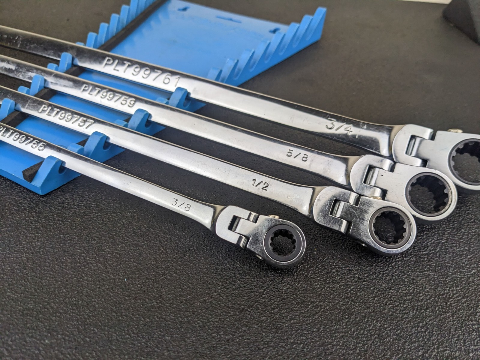 #bo130 Platinum XXL Reversible SAE Ratcheting Flex-Head Wrenches 99750