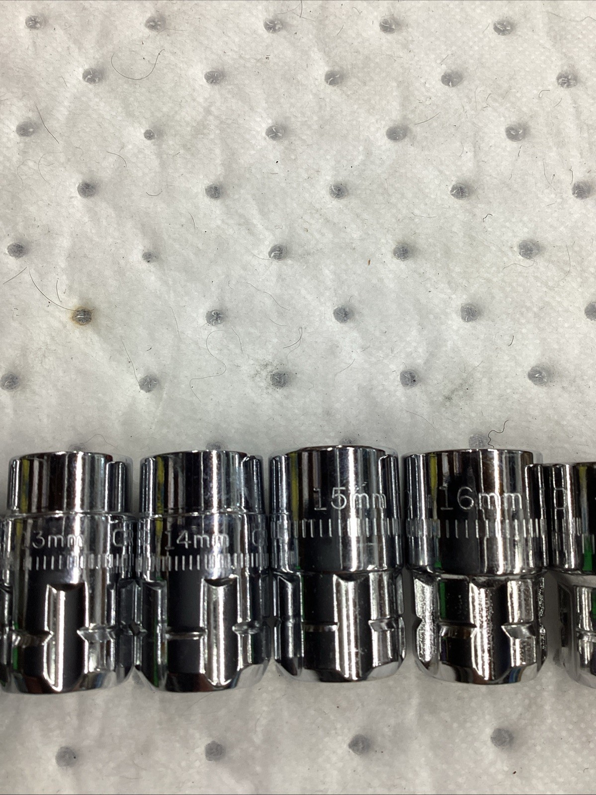 Craftsman 3/8 Inch Drive Max Axess Metric Socket Set 9 Pieces 10mm – 19mm