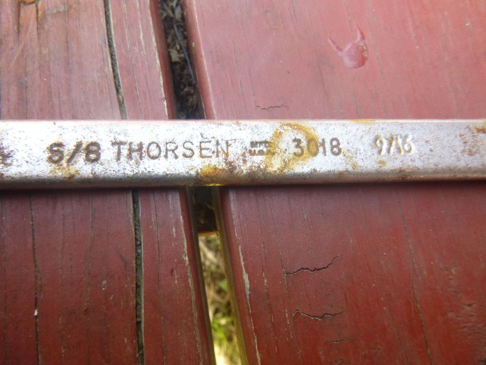 Thorsen 3018 Open Wrench 5/8″ x 9/16″
