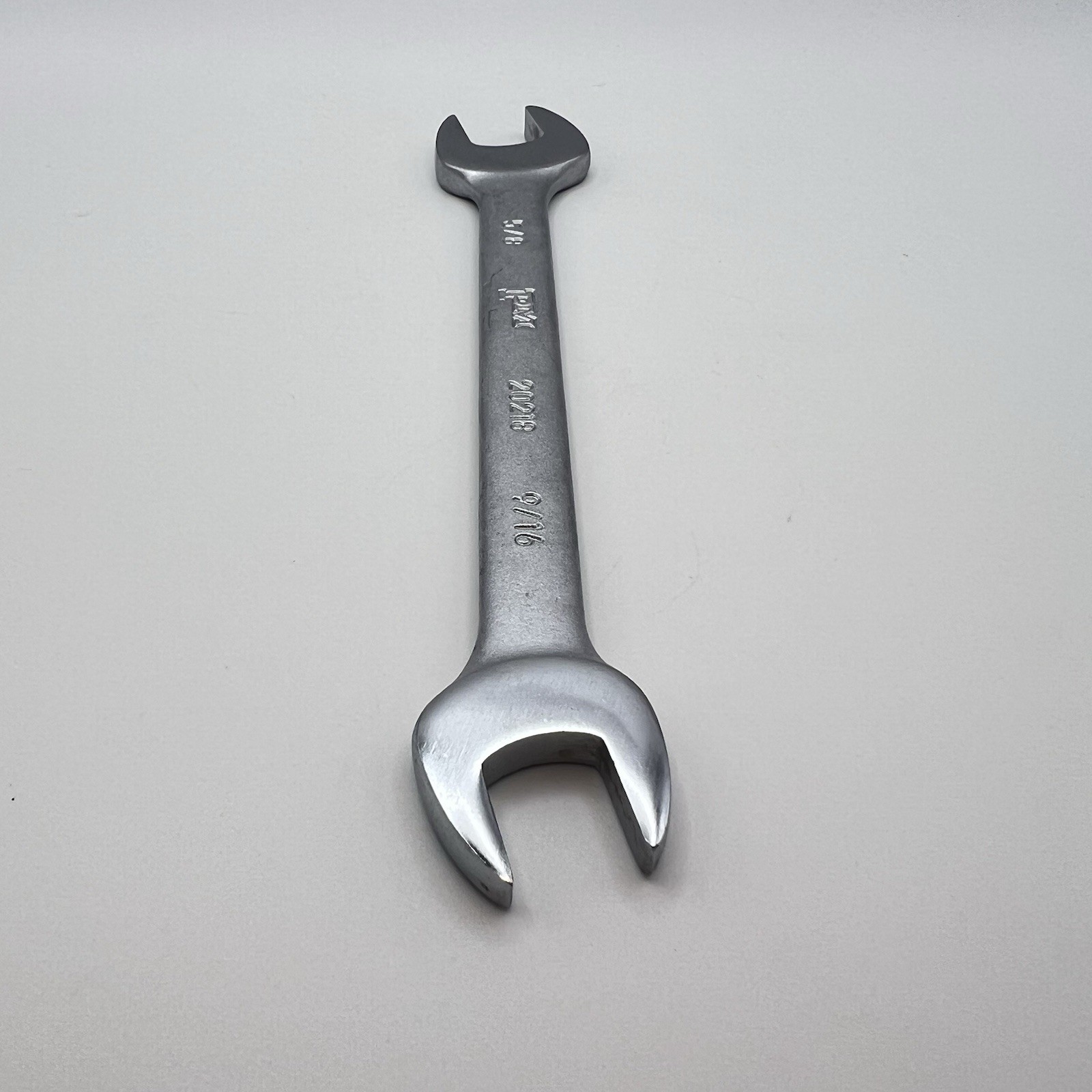 Popular Mechanics 9/16 5/8 Double Open End Wrench 20218 Vtg Taiwan NOS