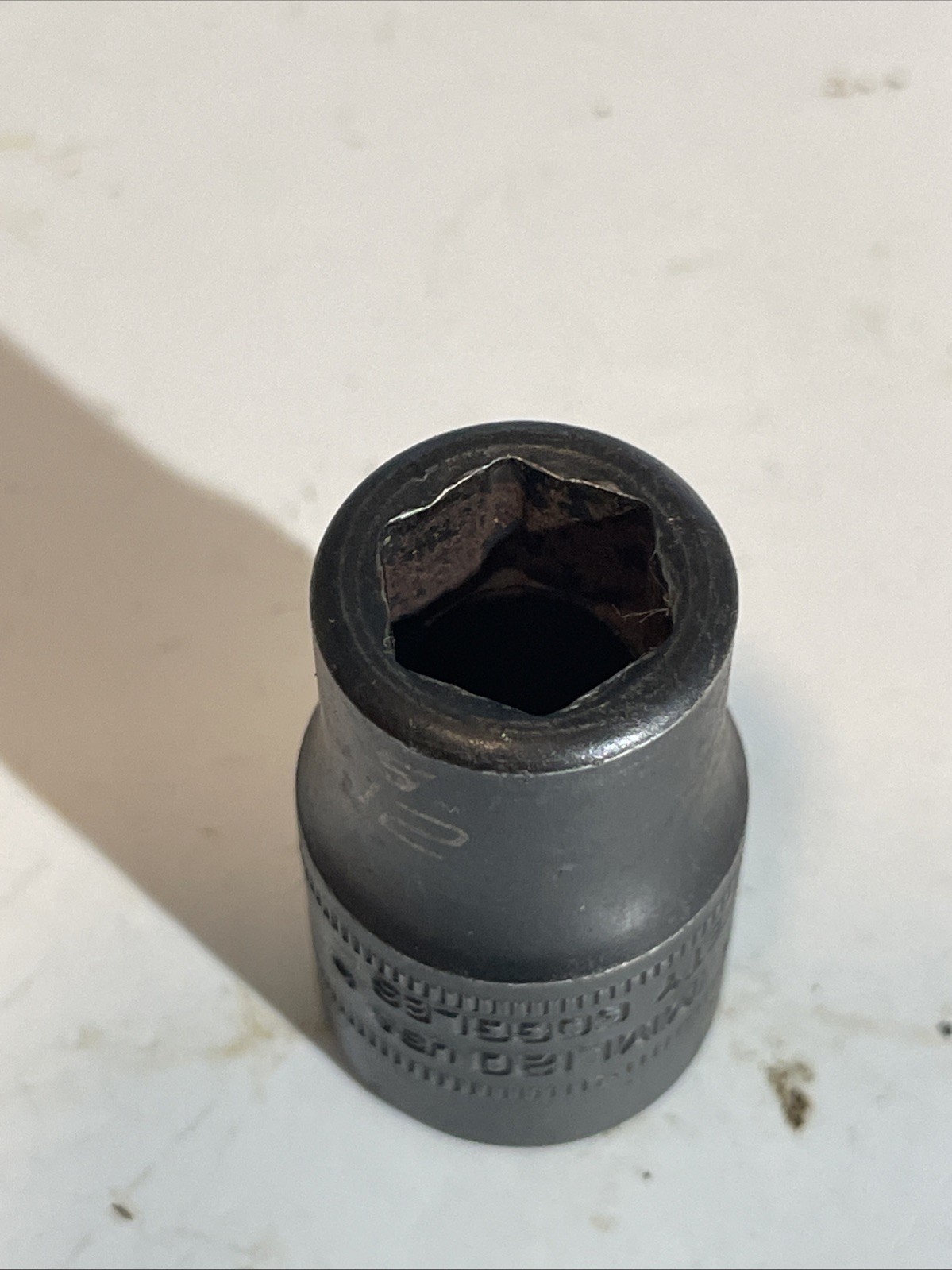 SNAP-ON IMML120 USA 1/2 Inch Drive 6 Point 12mm Shallow Impact Socket