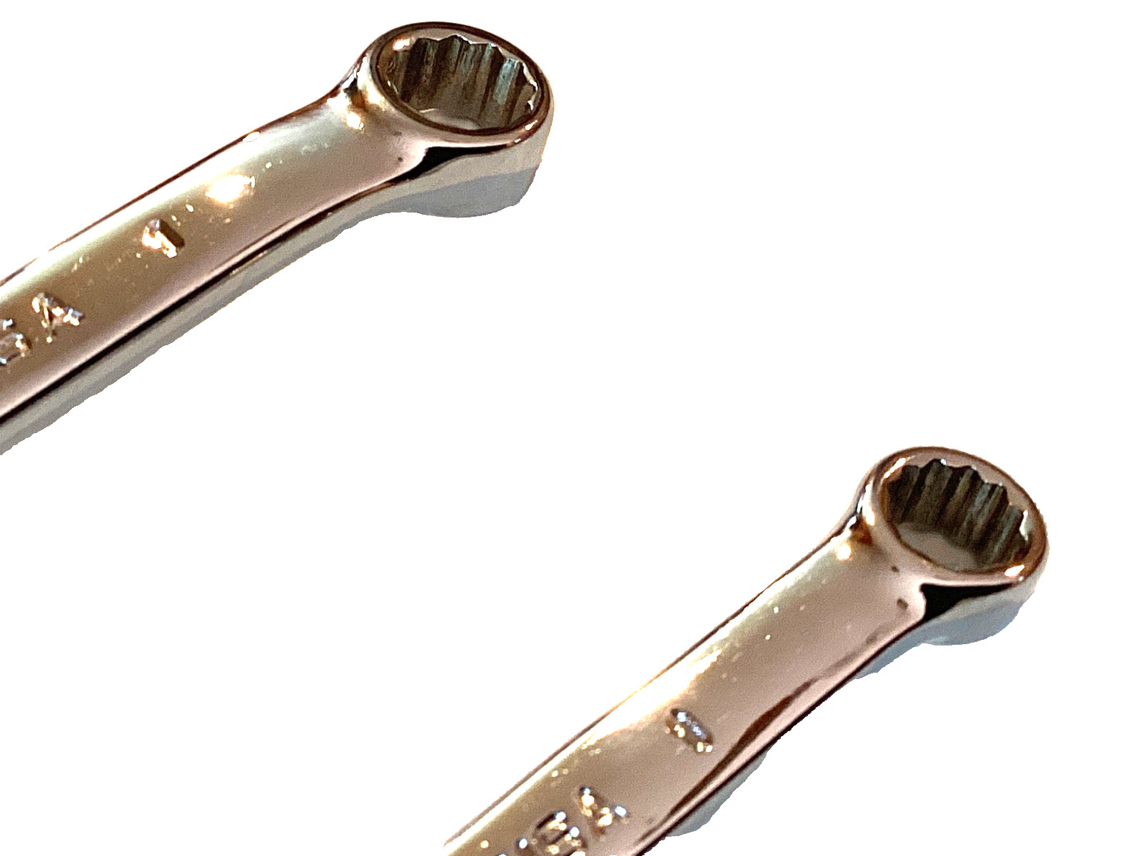 Snap On USA NEW 2 Piece 6MM 7MM Metric Add On Chrome Wrench Set OEXM6B OEXM7B