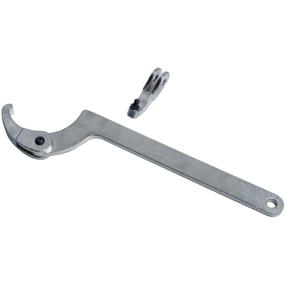 8X HOOK SPANNERS PIN WRENCH ADJUST LOCK NUT RINGS BEARINGS TOOL KIT