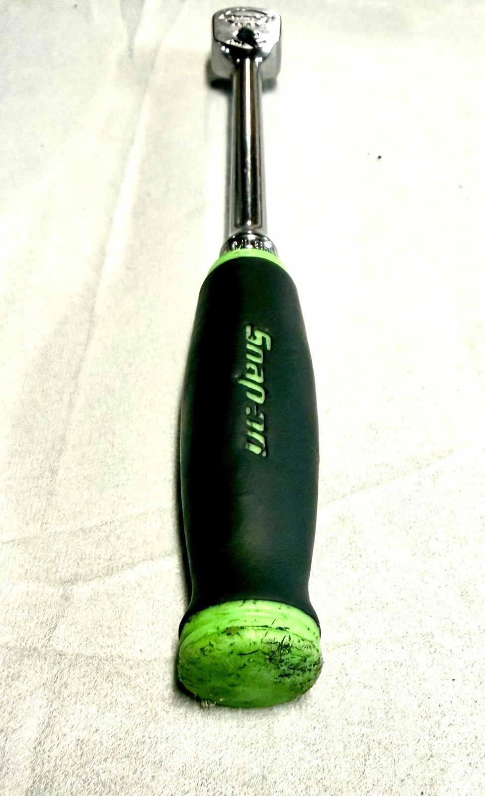 Snap-on FHL80 3/8″ Drive Long Handle Ratchet Green Soft Comfort Grip Dual 80