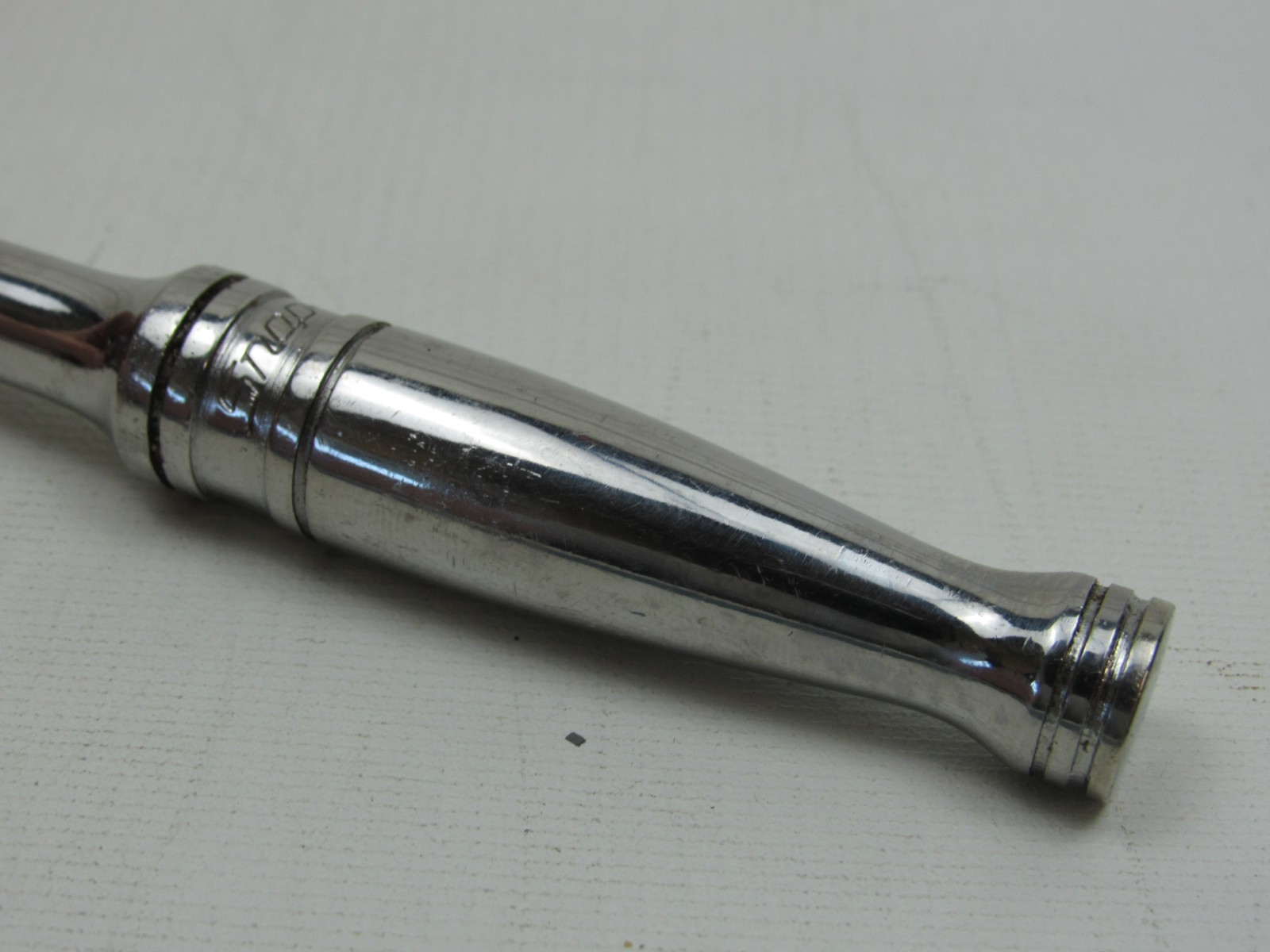 Snap-On F723A 8″ long 3/8″ drive ratchet with quick release