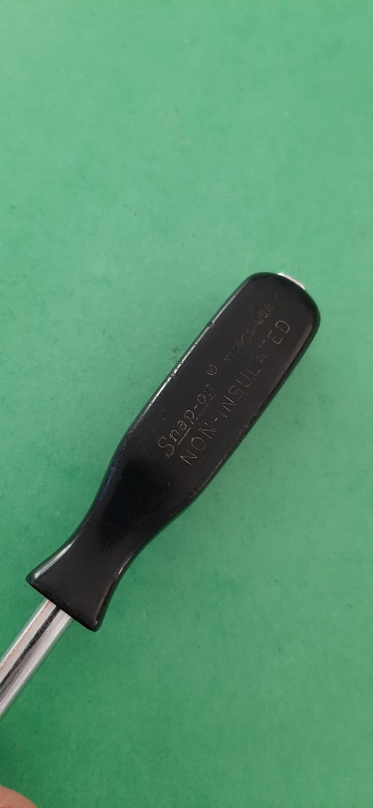 Snap-on Tools USA TM4CS 1/4” Drive Spinner Black Hard Handle w/ Extension 715