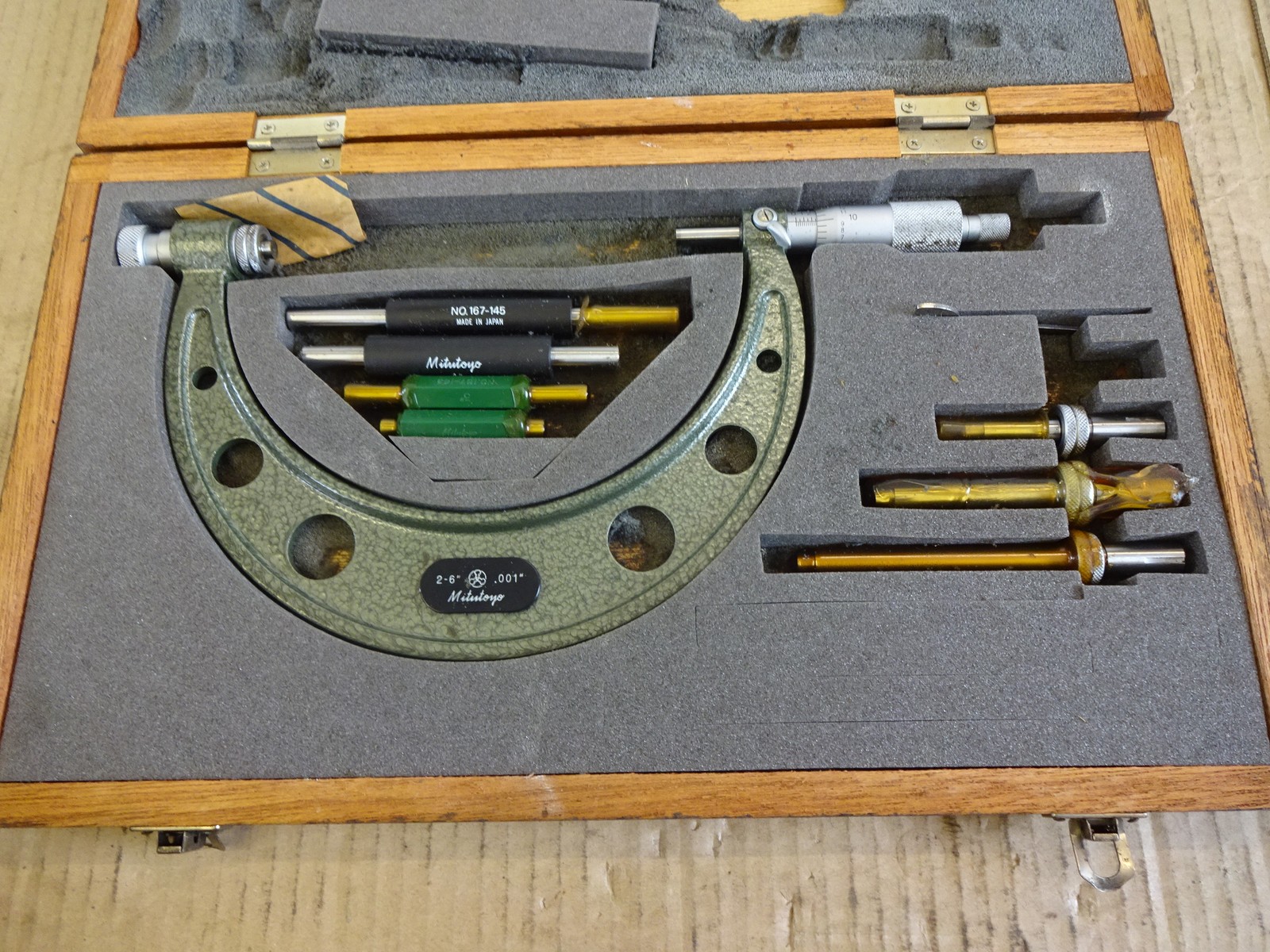 2-6″ Micrometer Mitutoyo