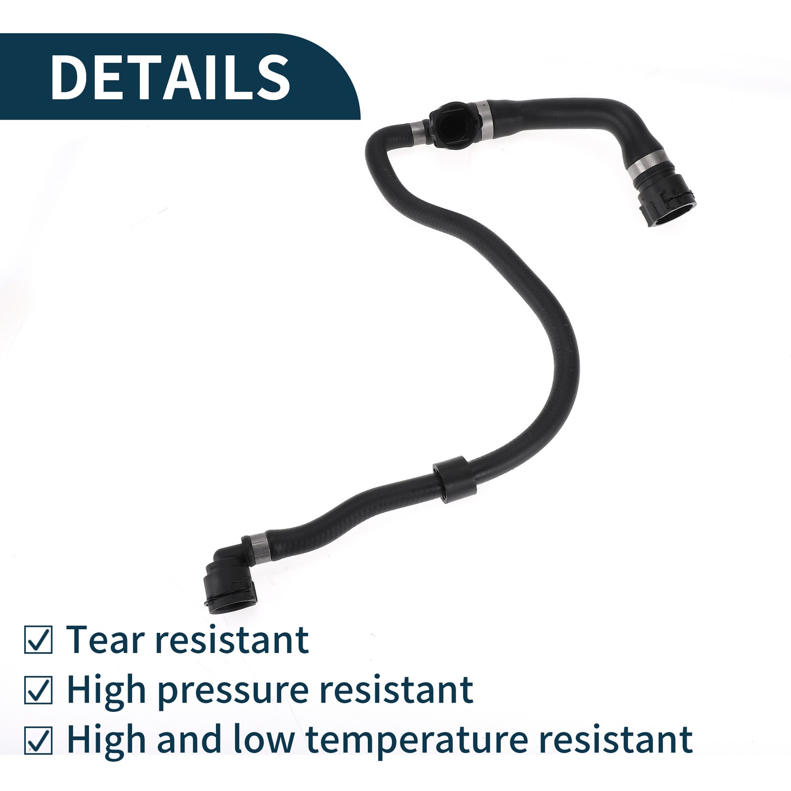 Radiator Hose for Mercedes-Benz C300 W205 2015-2018 No. A2055016800 1pc