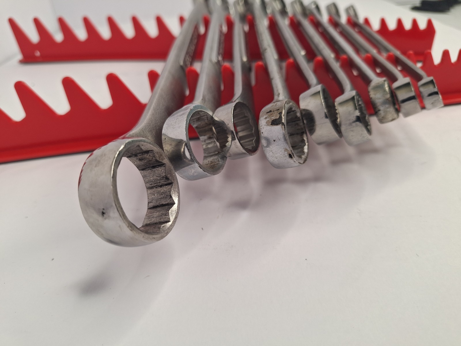 SEARS CRAFTSMAN USA VV 9PC SAE DOUBLE BOX END WRENCH SET 3/8″ to 1″*READ* (C1)