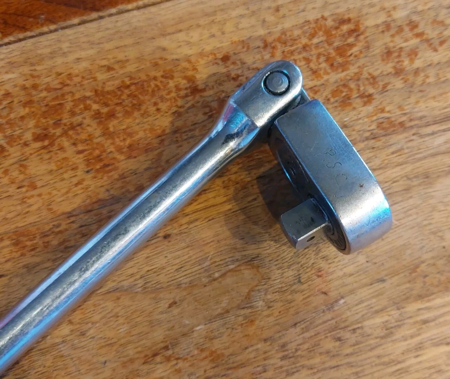 Snap On ~ F731A ~ Flex Head 3/8″ Drive Ratchet ~ Made In USA
