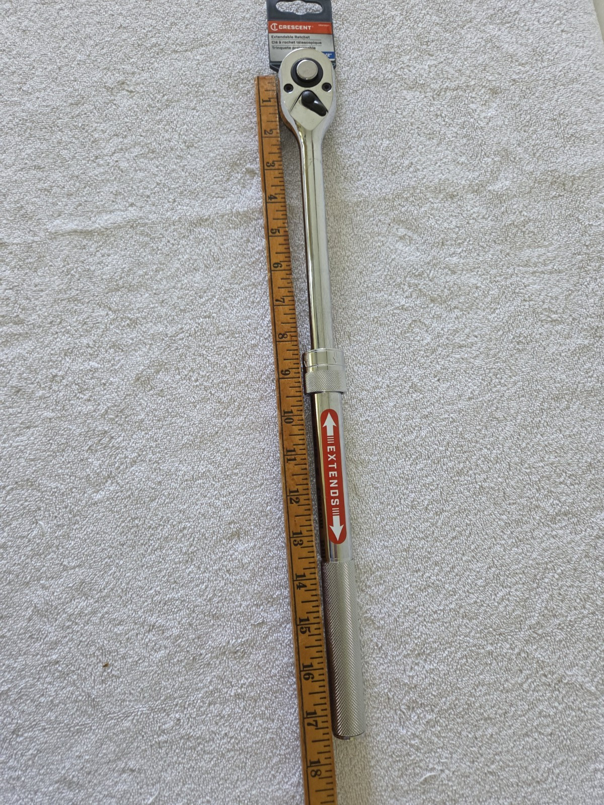 Crescent 1/2in Drive Extendable Ratchet CRW12EXT