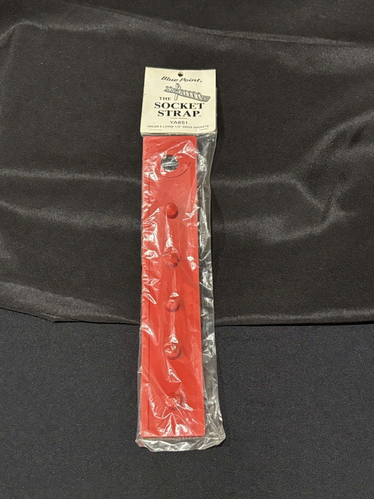 Blue Point Snap On Tools Socket Strap YA651 Holds 5 – 1/2” Drive New/ Old Stock
