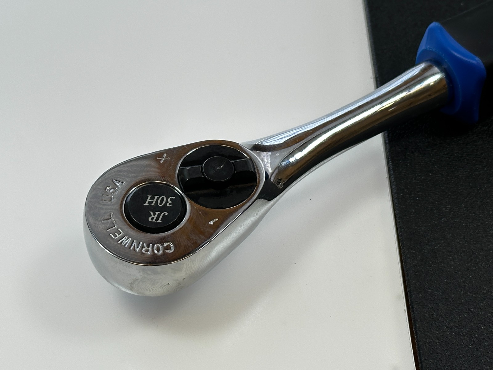 NEW Cornwell Tools USA (NOS) JR30H 3/8″ Drive CLASSIC Square Soft Grip Ratchet