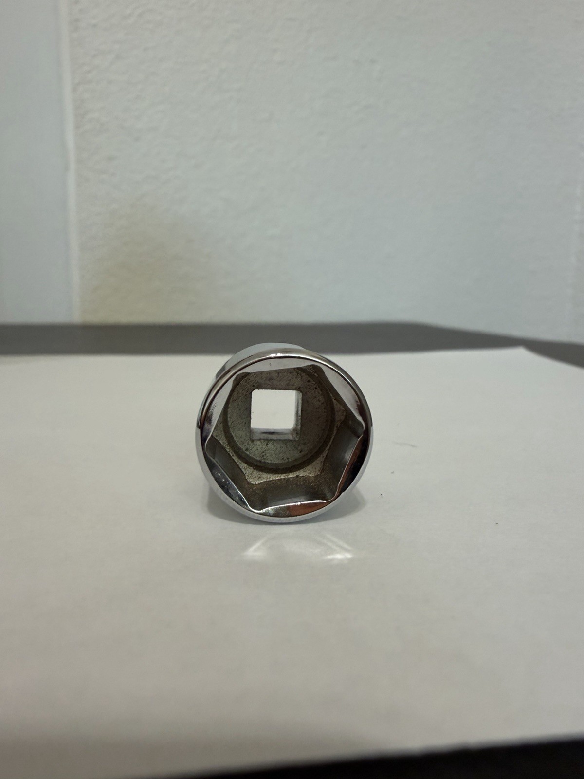 SNAP ON 9/16″ TM18 1/4″ DRIVE SAE 6 POINT SHALLOW CHROME SOCKET TM 18 9/16 «