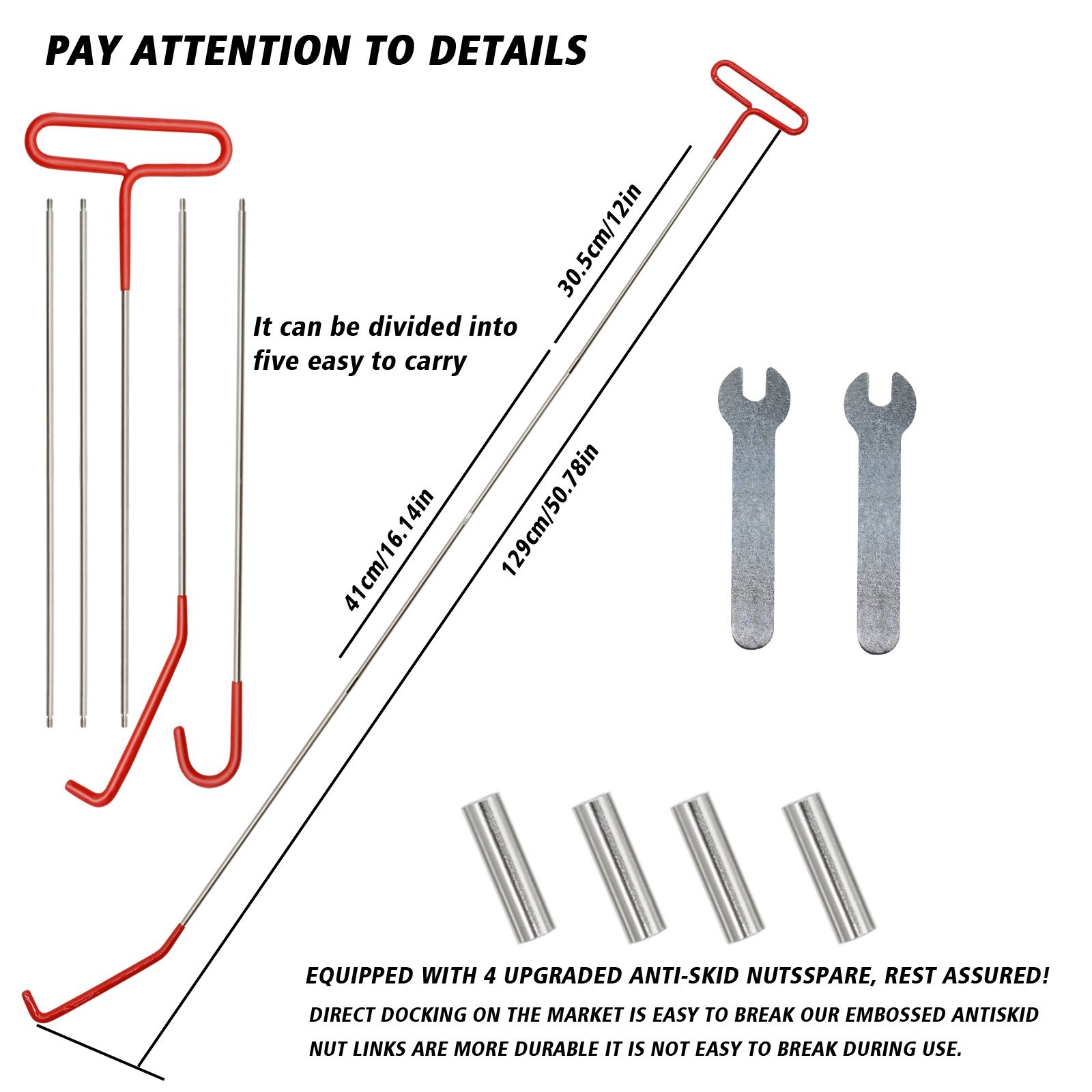 NEW Car Repair Tool Kit 27 PCS Professional Emergency Tool Kits with Carry Bag