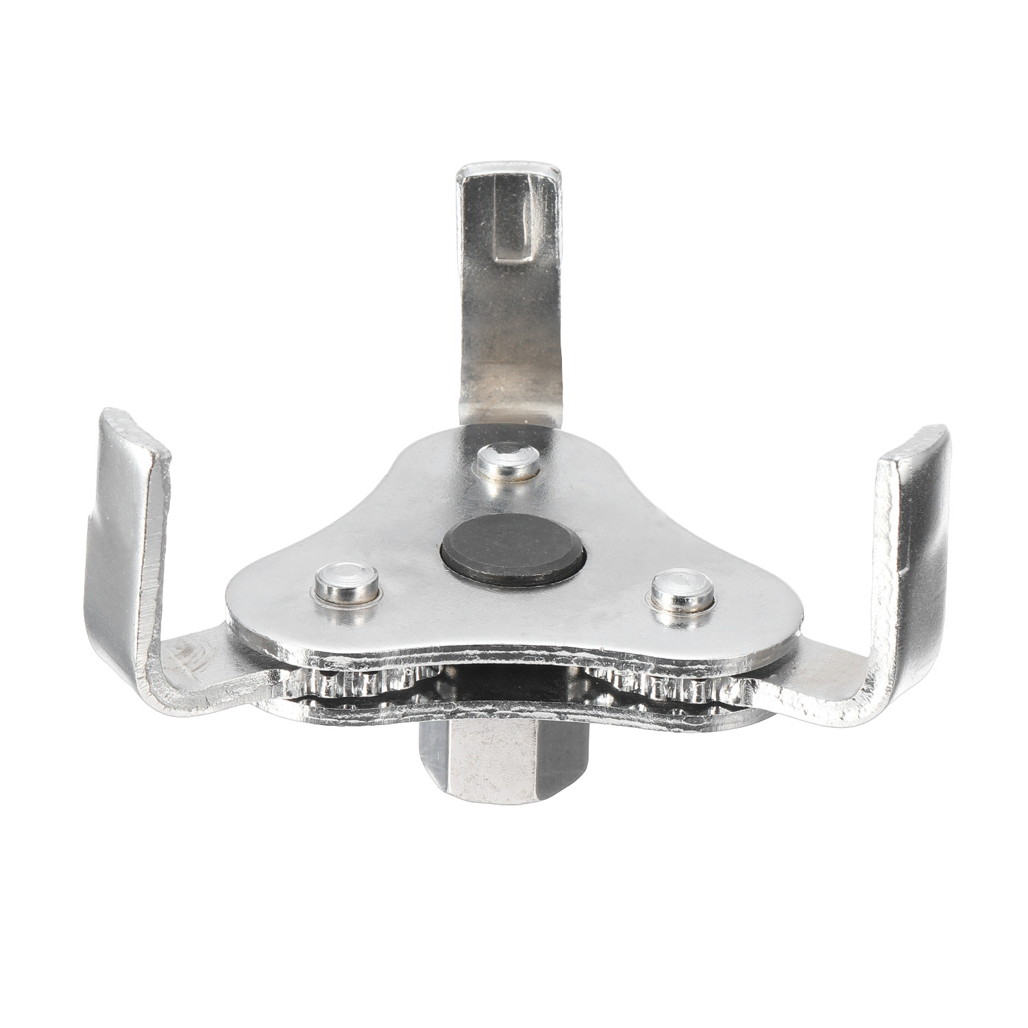 Heavy Duty Oil Filter Removal Tool 3-Jaw Non-Slip Grip 2-Way w/Adapter for Cars