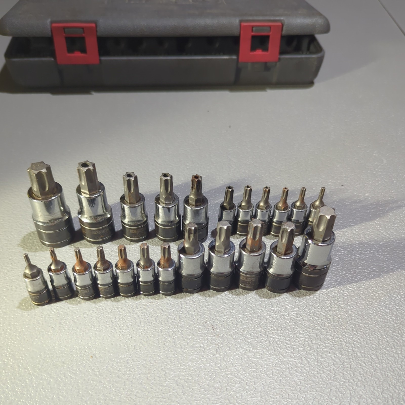 Matco Torx Set silver eagle tamper and regular.
