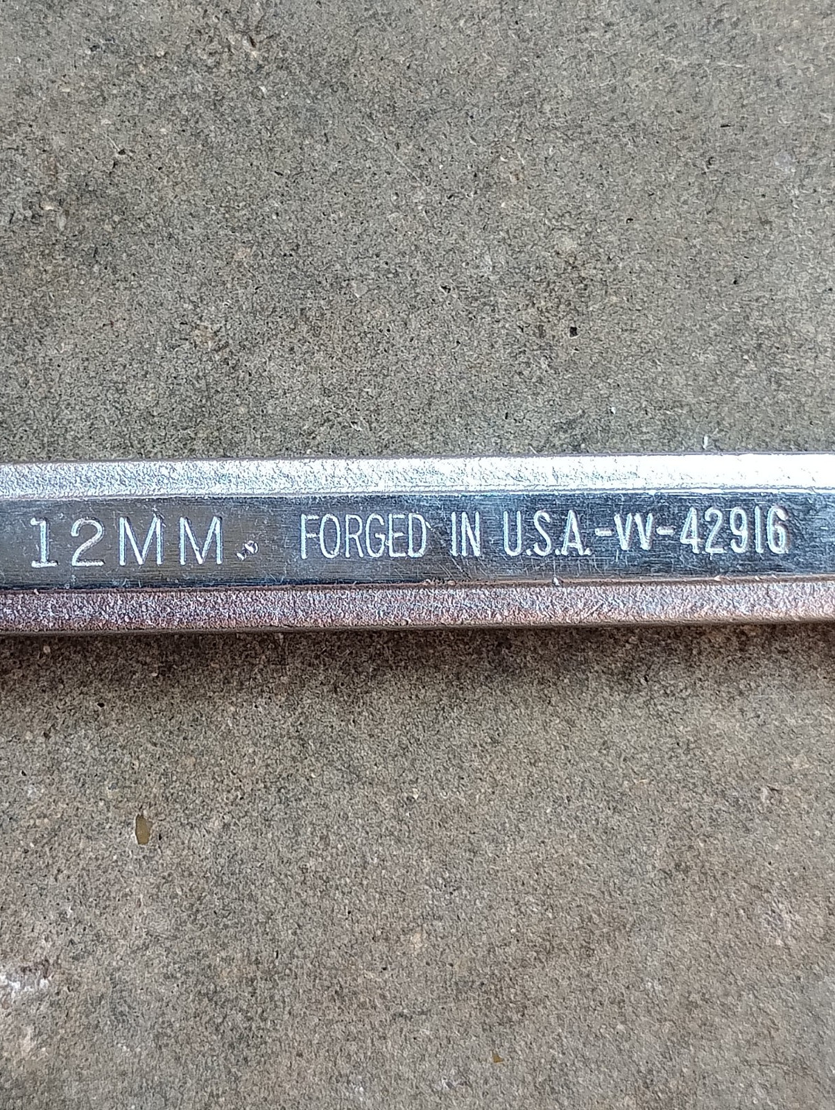 Craftsman Metric Combination Wrench 12pt 12mm 42916 -vv- USA
