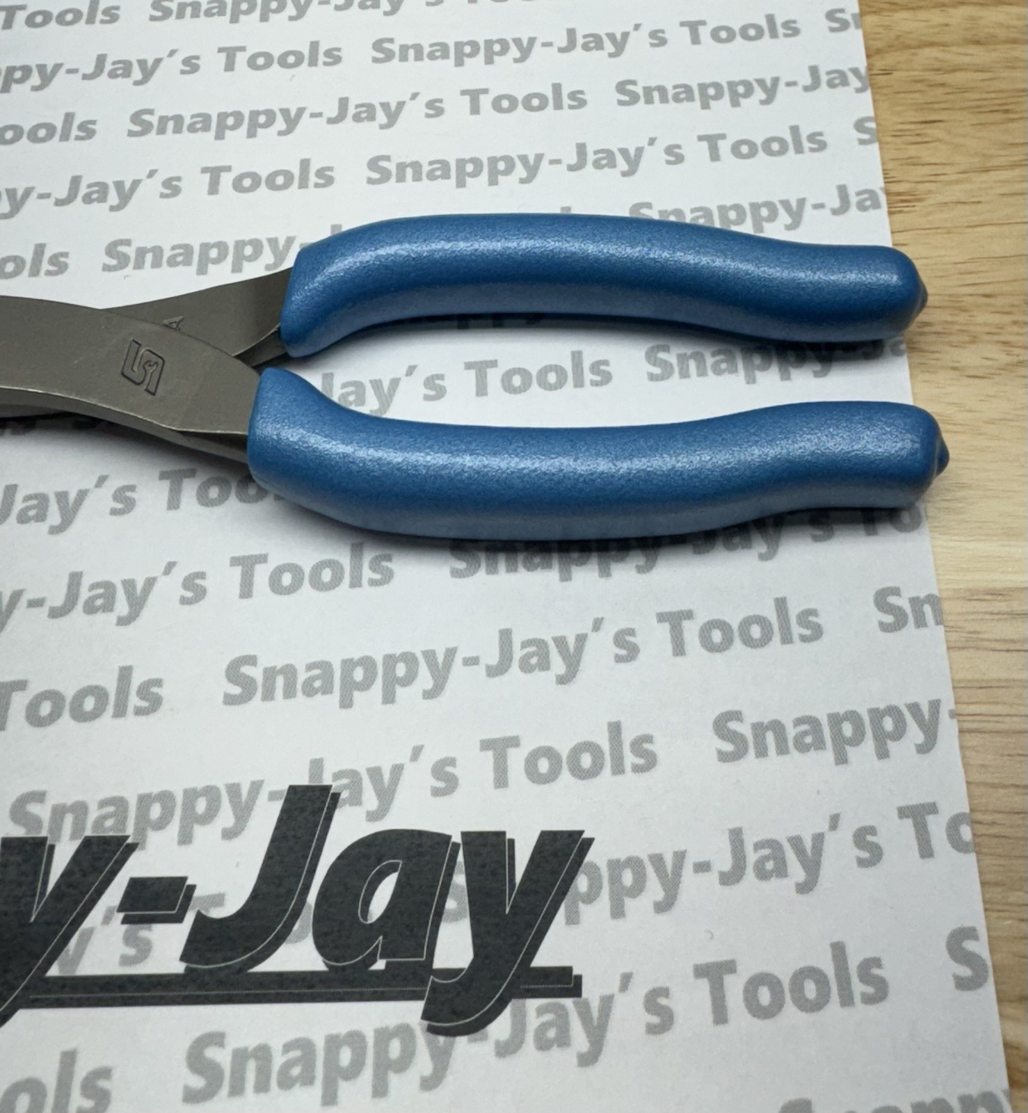 Snap-on Tools USA NEW PEARL BLUE 11″ VectorEdge Heavy-Duty Diagonal Cutter 312CF