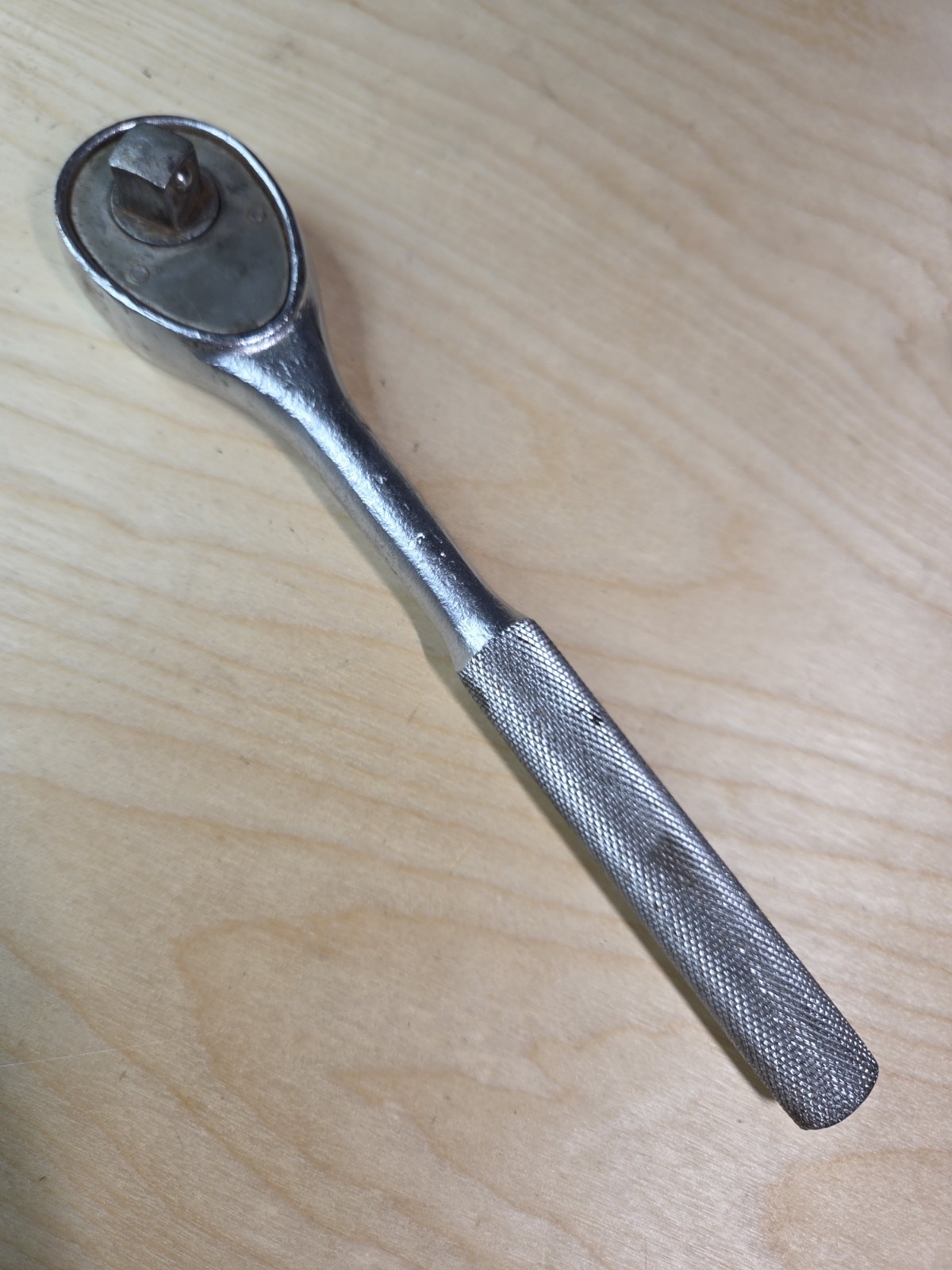 Vintage Fleet 1661 1/2 Inch Rachet. 10 Inches Long, Made in USA. Tested works