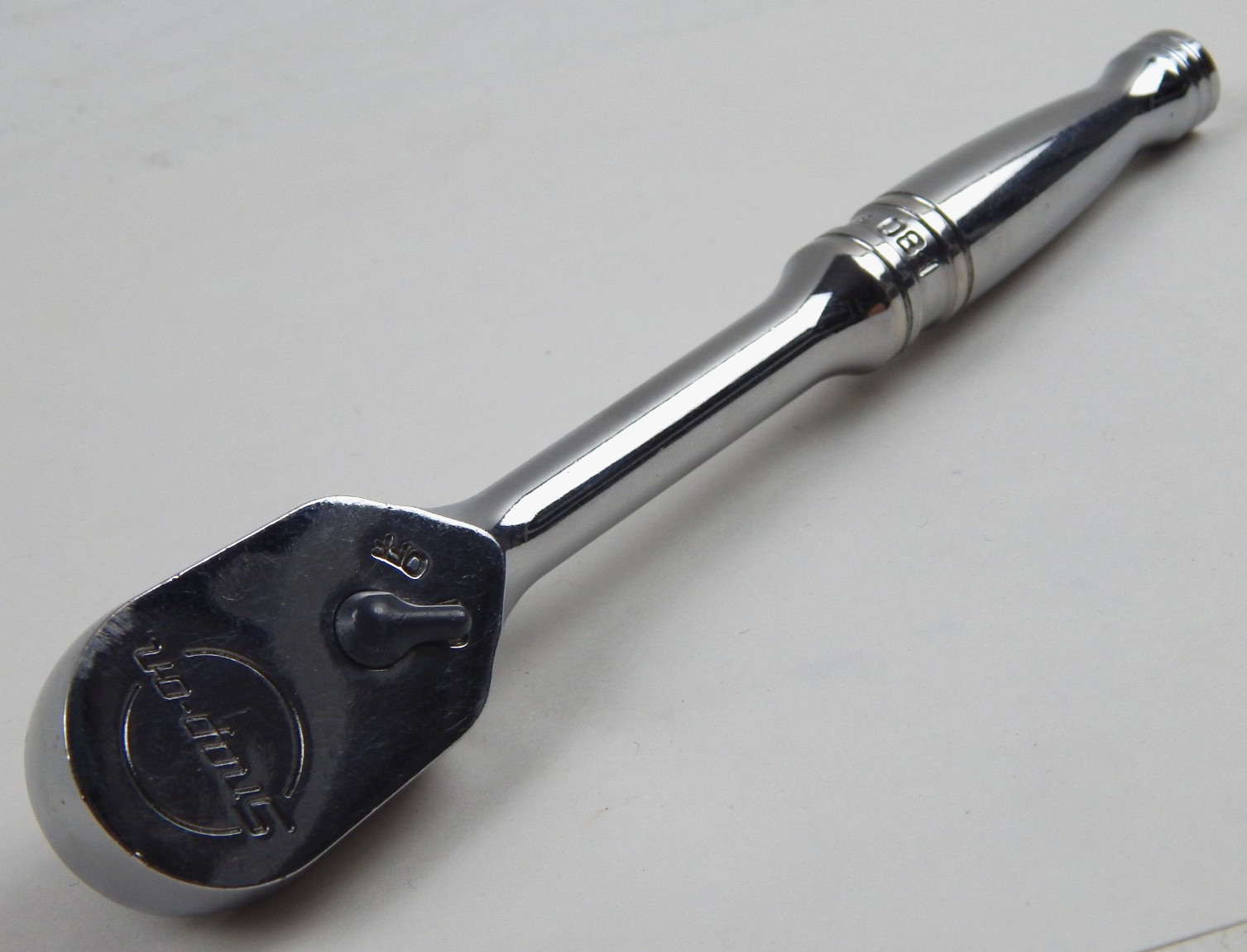 Snap-On Tools F80 USA 3/8″ Drive Fine 80 Tooth Fixed Head Ratchet VERY GOOD USED