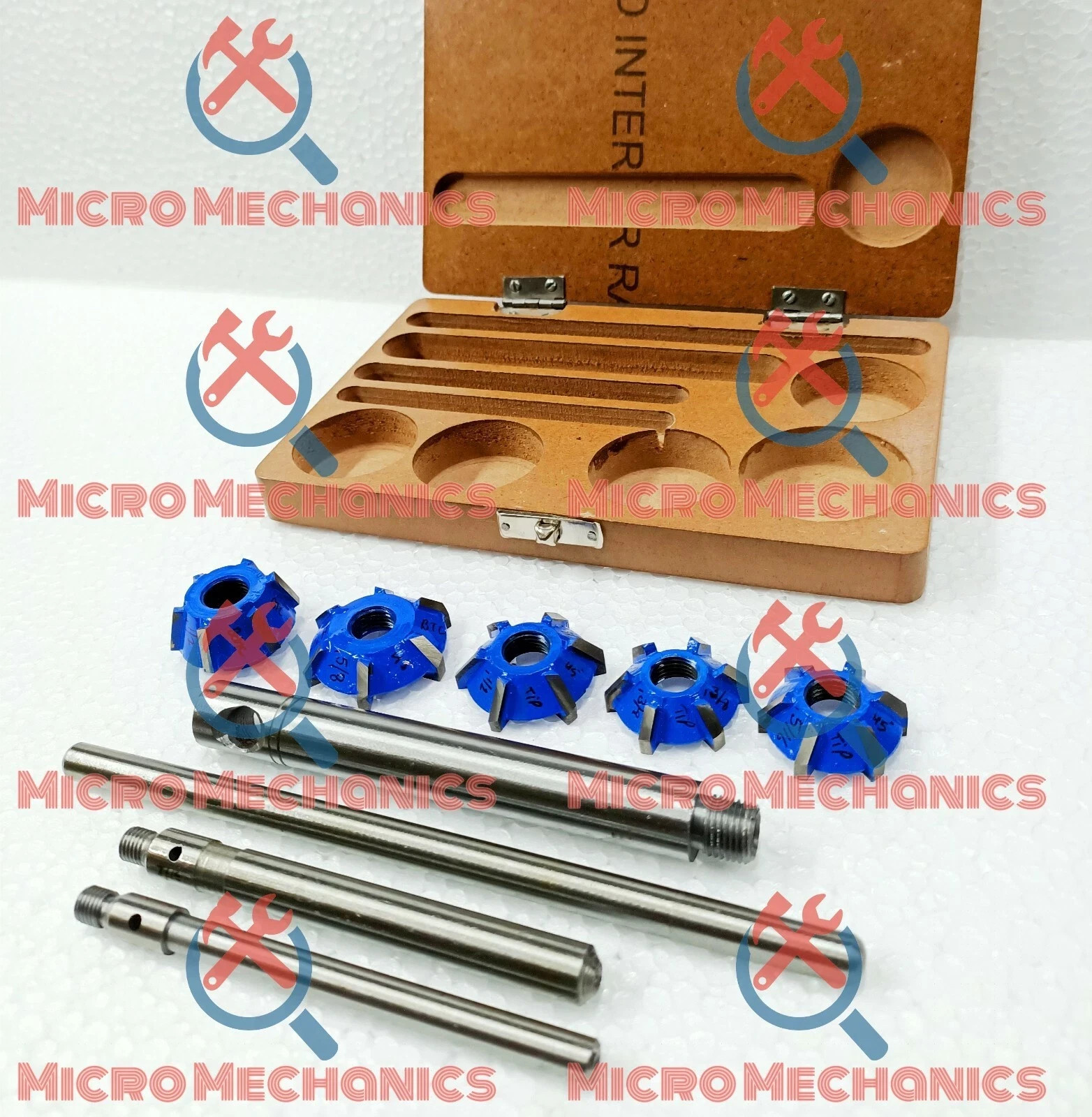 5Carbide Tipped Valve Seat Face Cutter Set Of 5 Pcs Kit Piece Cutters