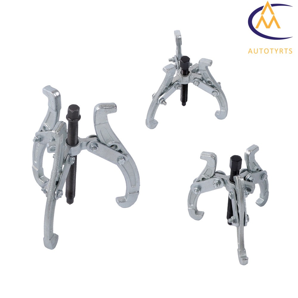 3-Jaw Gear Puller Set 3” 4” 6” Inch Slide Gears Pulley Flywheel Removal Kit 3PCS