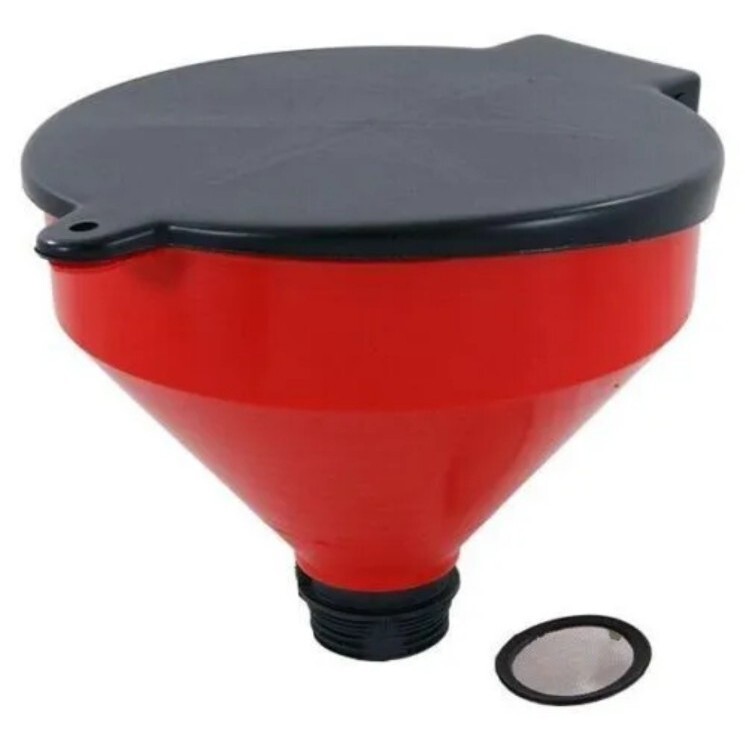 250mm Oil Drum Funnel grill lid Filter Oil Drains waste Direct Into Drum Ct5692