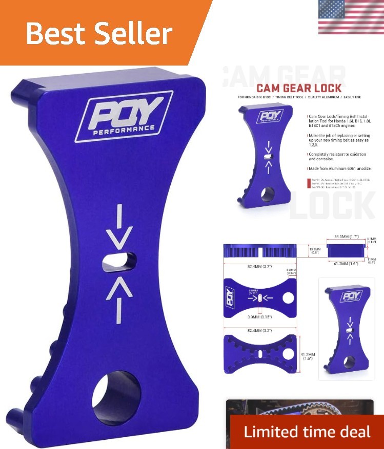 Compact Cam Gear Lock Tool for Honda/Acura – Essential for Timing Belt Precision
