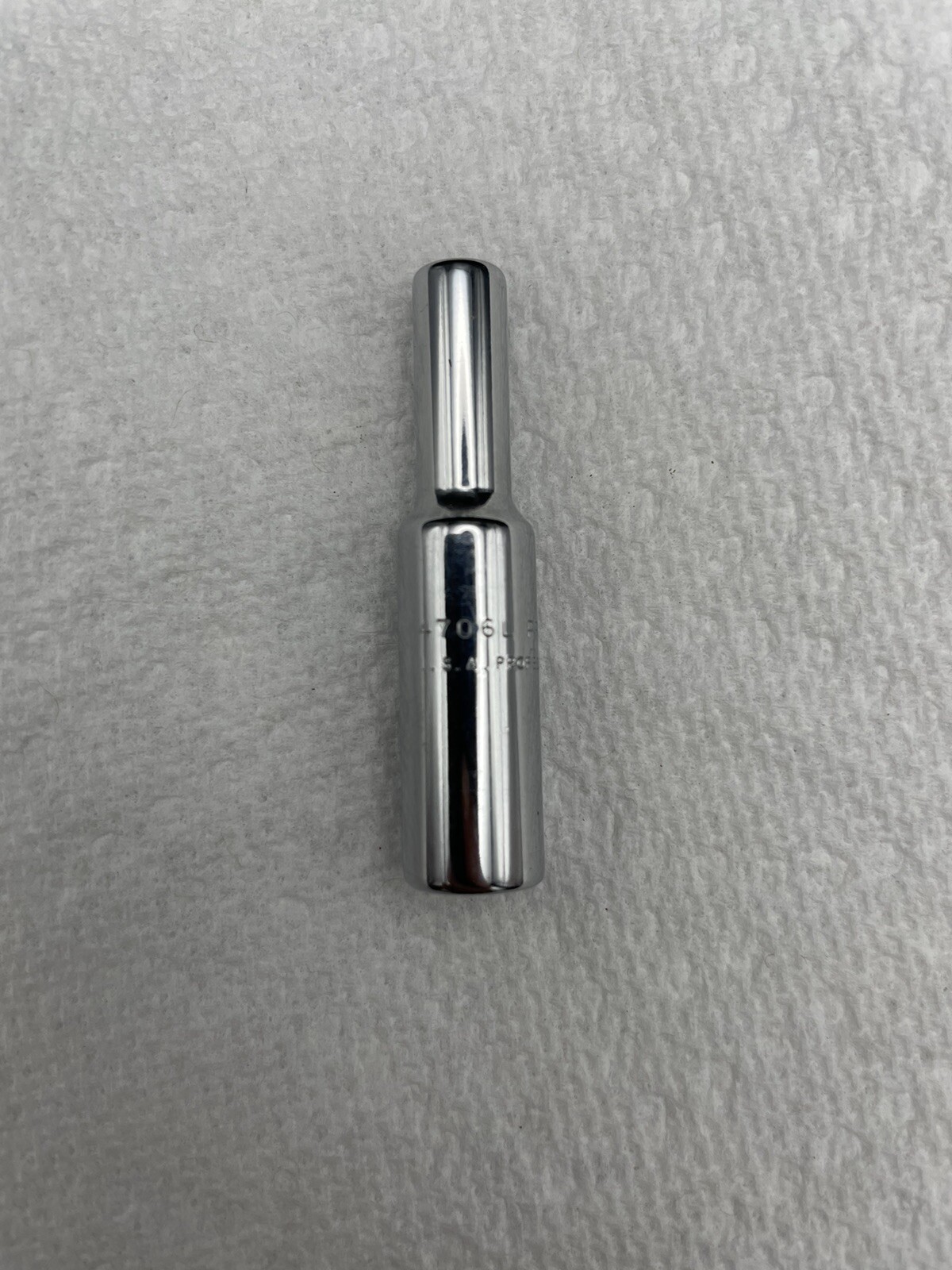 Lot Of 3 Proto1/4″ Drive 6 Point Chrome Socket SAE USA 7/16, 3/16, 7/16 Deep.
