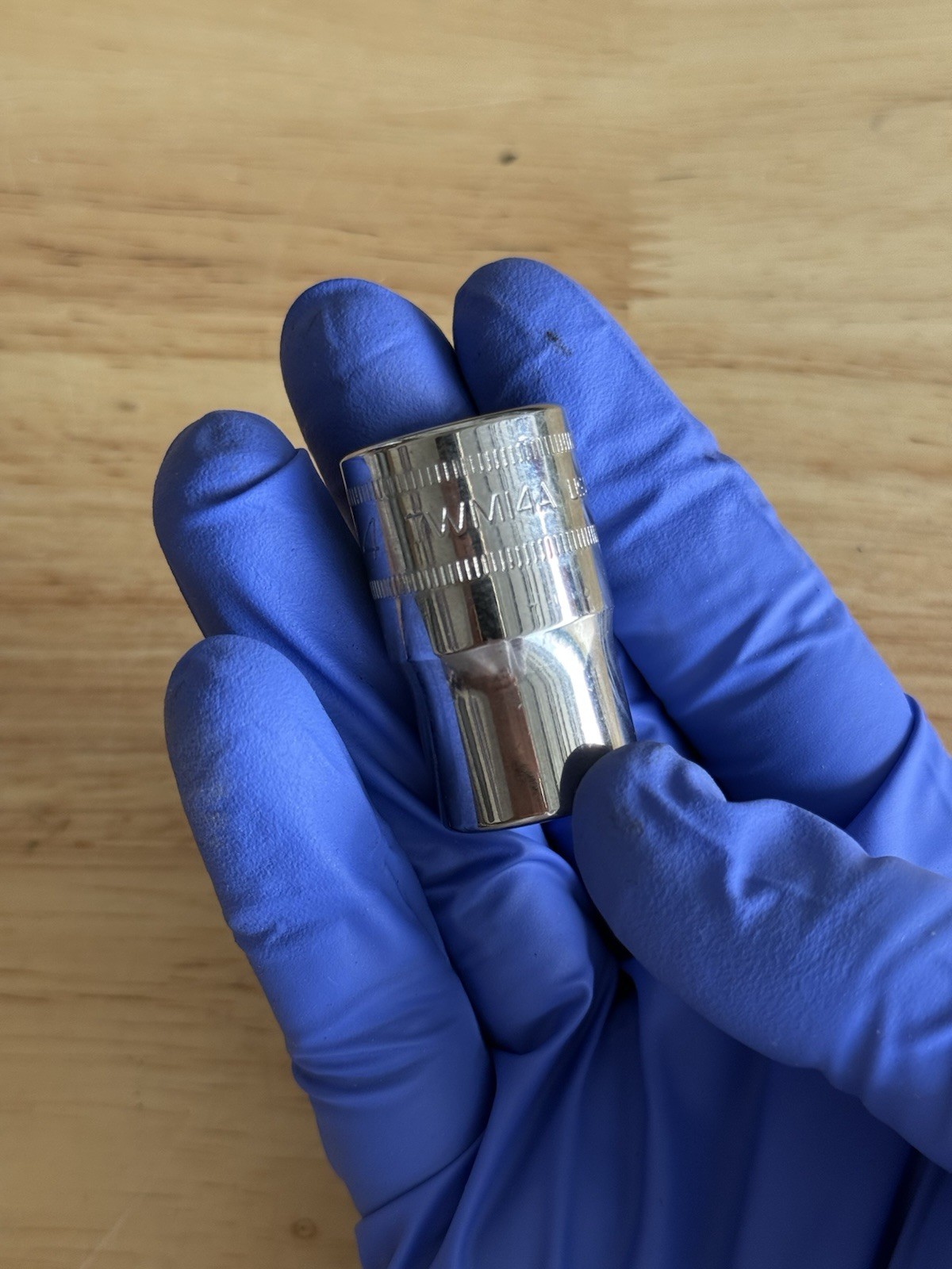 Snap-on 1/2″ Drive 14mm 6 Point Shallow Socket USA Metric TWM14A