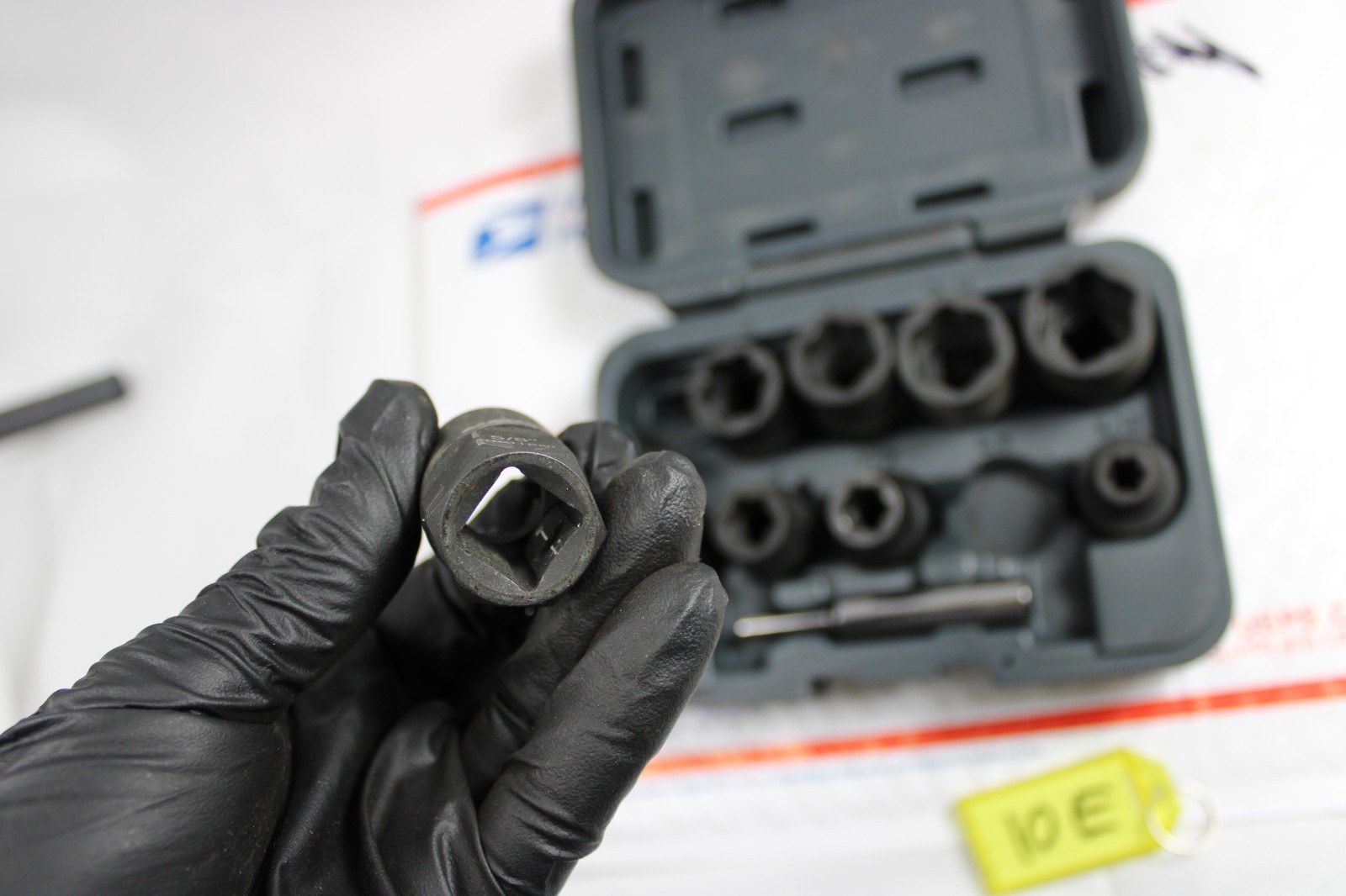 Matco Tools HG11M 1/2″ 10pc Metric Hex Grip Damaged Fastener Impact Socket Set
