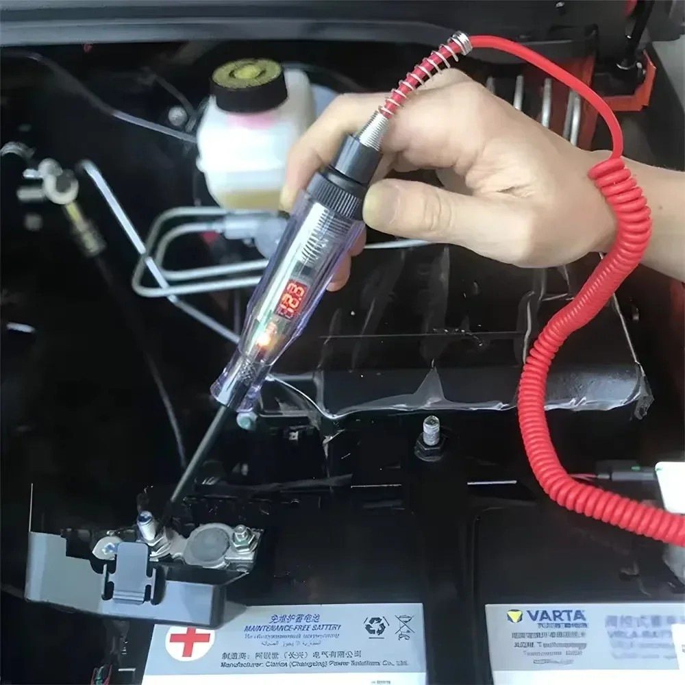 Automotive Circuit Test Light 6V 12V 24V Car Electrical Probe Tester.