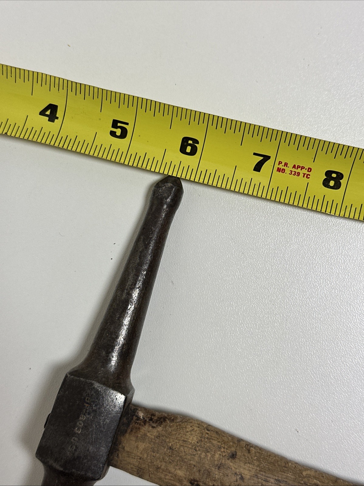 Vintage Blue Point BF603 Long Spot Pick Auto Body Hammer Snap-on USA With Handle